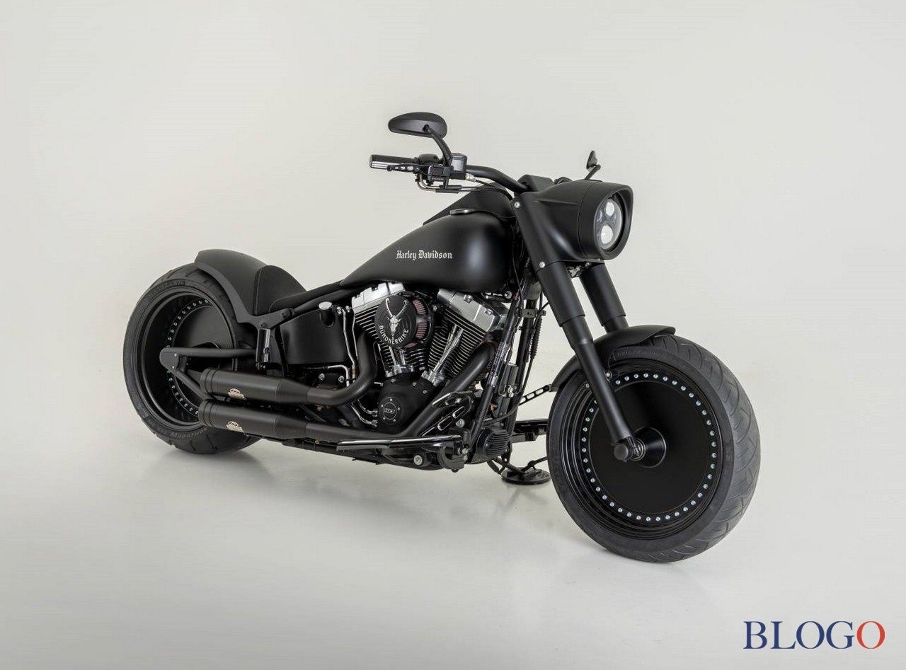 Harley-Davidson Softail Fat Boy "Batmobil" | Bundnerbike
