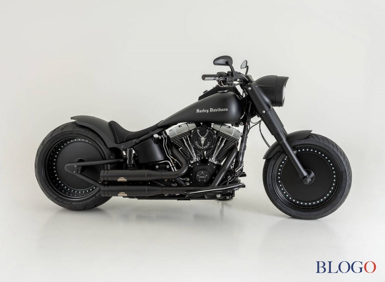 Harley-Davidson Softail Fat Boy "Batmobil" | Bundnerbike