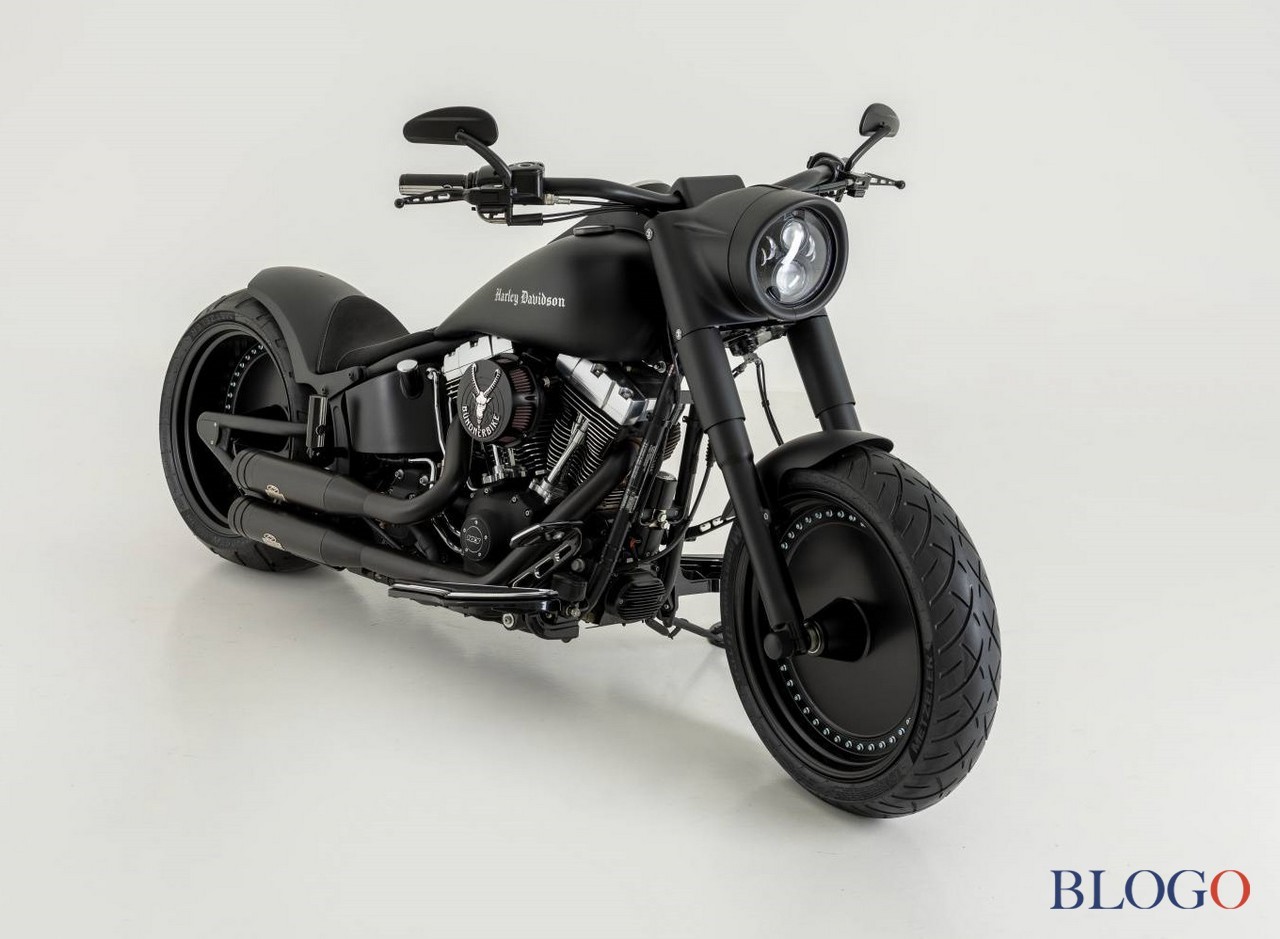 Harley-Davidson Softail Fat Boy "Batmobil" | Bundnerbike