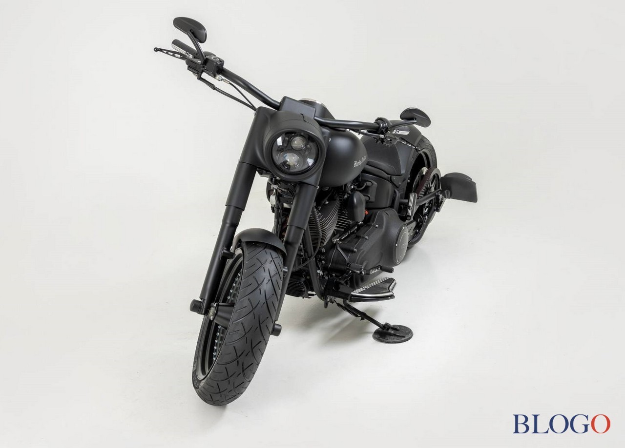 Harley-Davidson Softail Fat Boy "Batmobil" | Bundnerbike