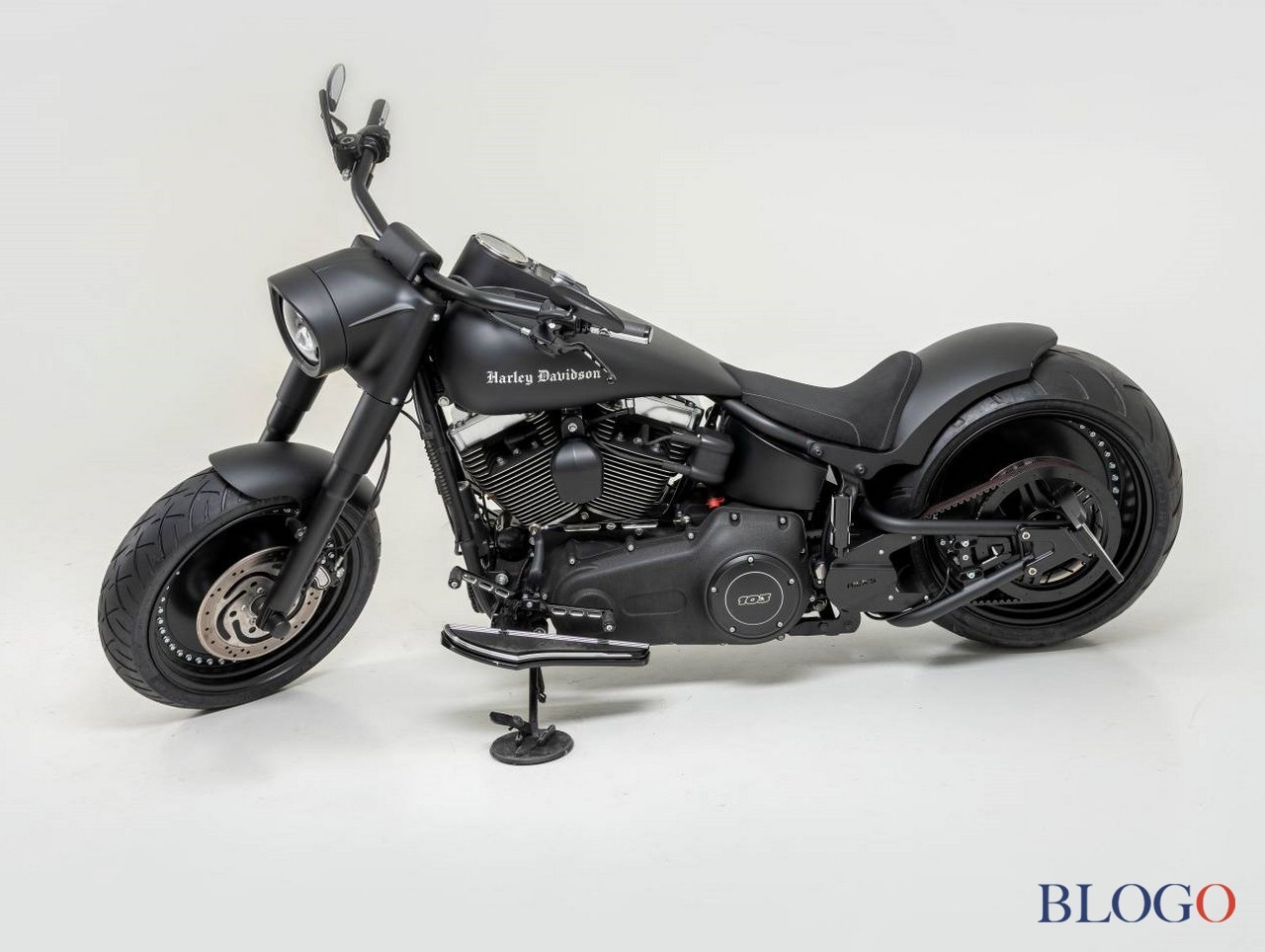 Harley-Davidson Softail Fat Boy "Batmobil" | Bundnerbike