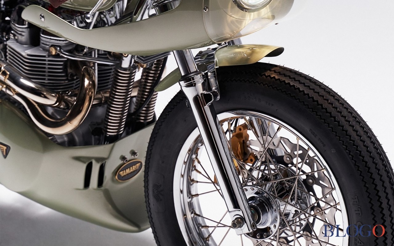 Triumph Thruxton 900 "Jade" | Tamarit Motorcycles