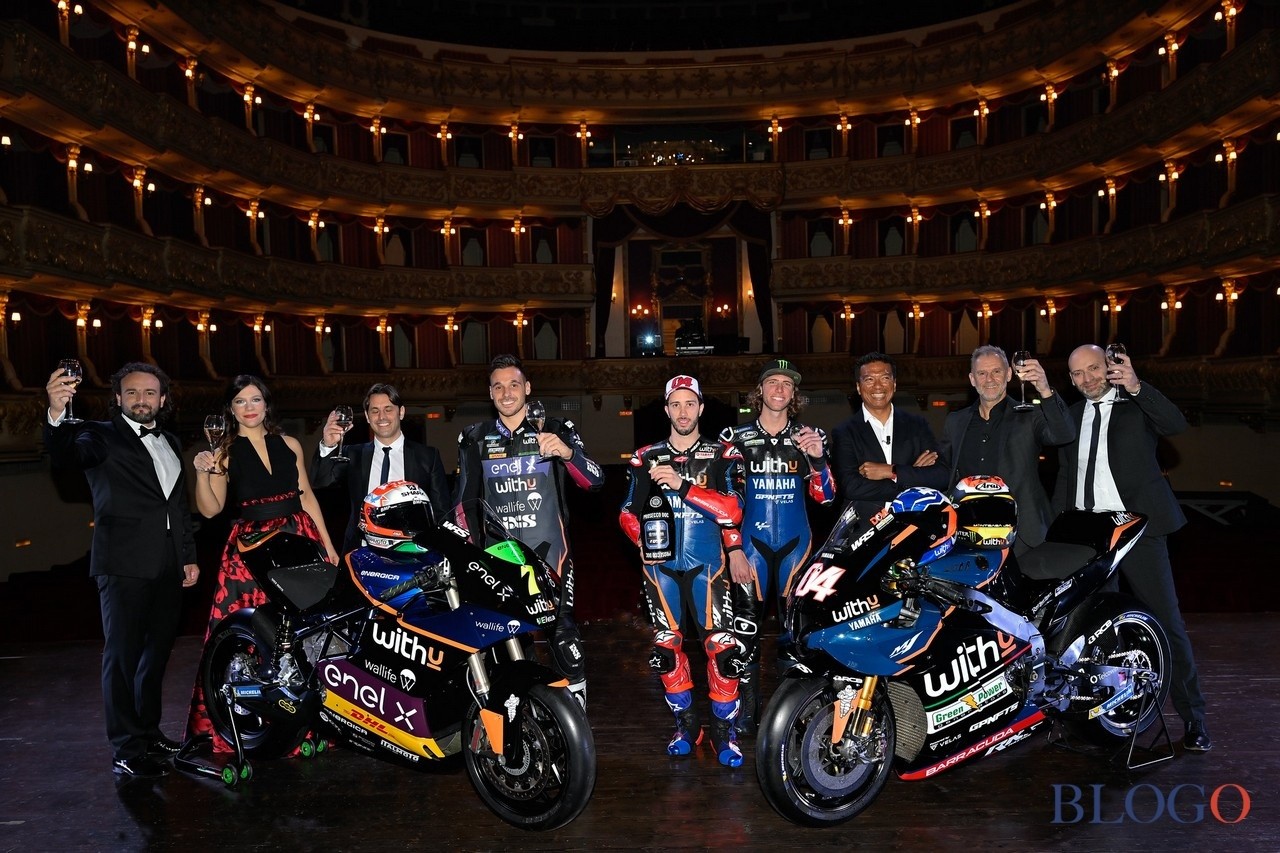 Presentazione WithU Yamaha RNF MotoGP Team 2022