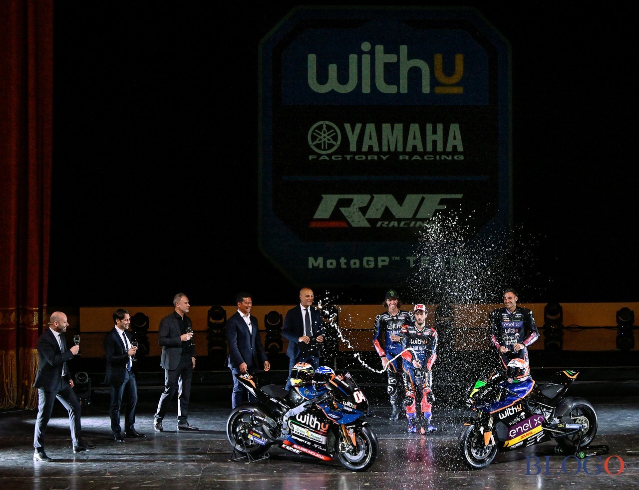 Presentazione WithU Yamaha RNF MotoGP Team 2022