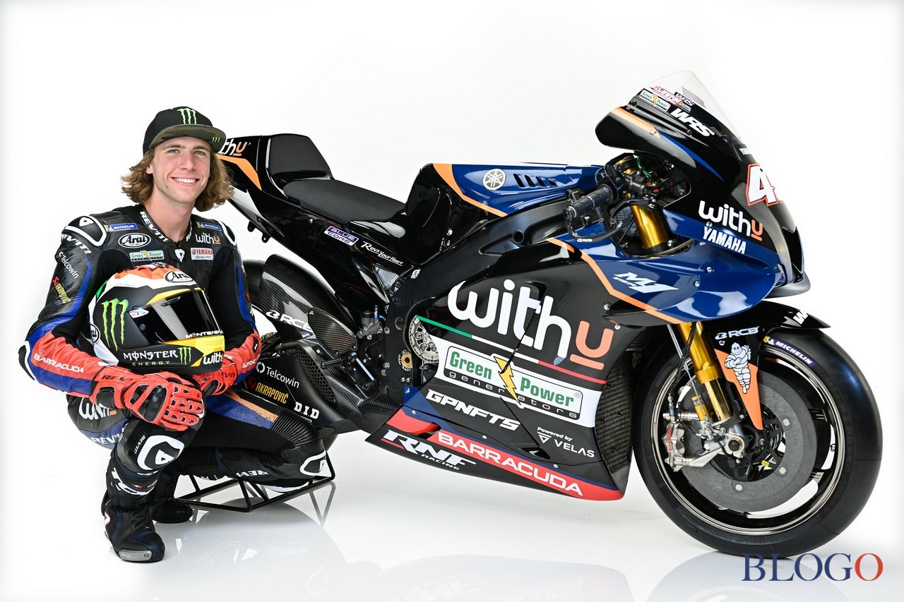 Presentazione WithU Yamaha RNF MotoGP Team 2022