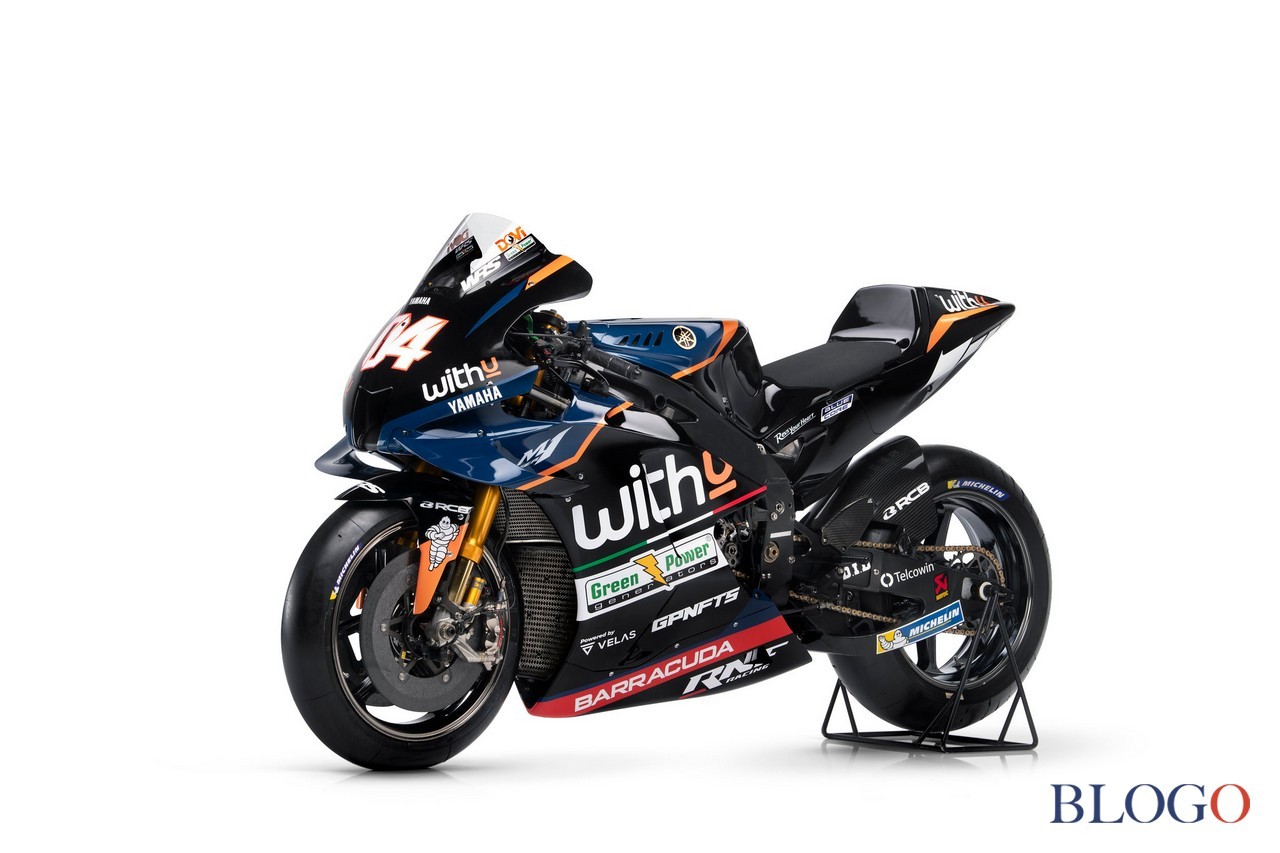 Presentazione WithU Yamaha RNF MotoGP Team 2022