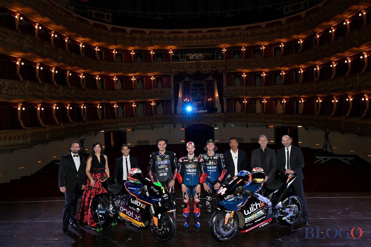 Presentazione WithU Yamaha RNF MotoGP Team 2022