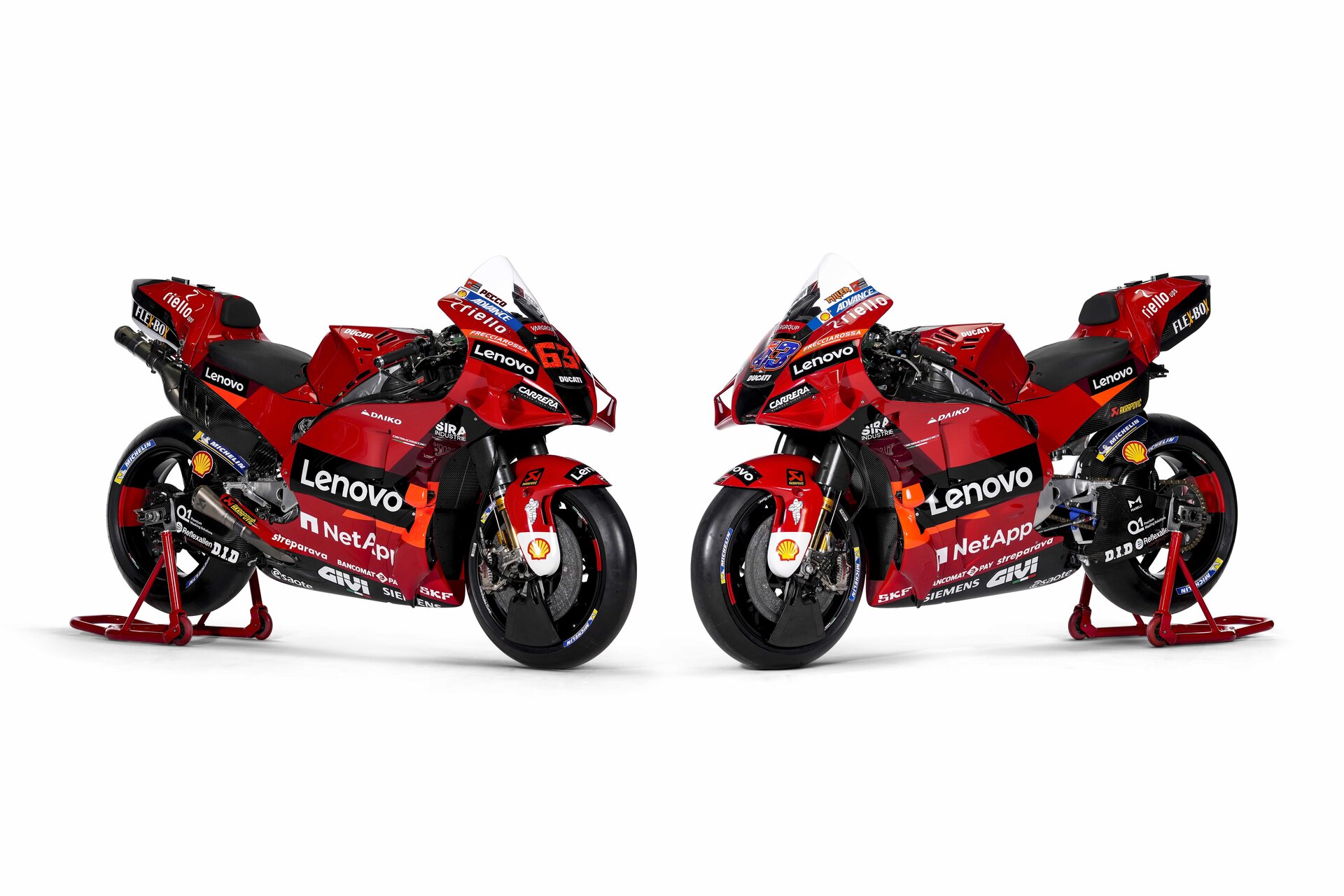 MotoGP, Ducati svela il team Lenovo 2022