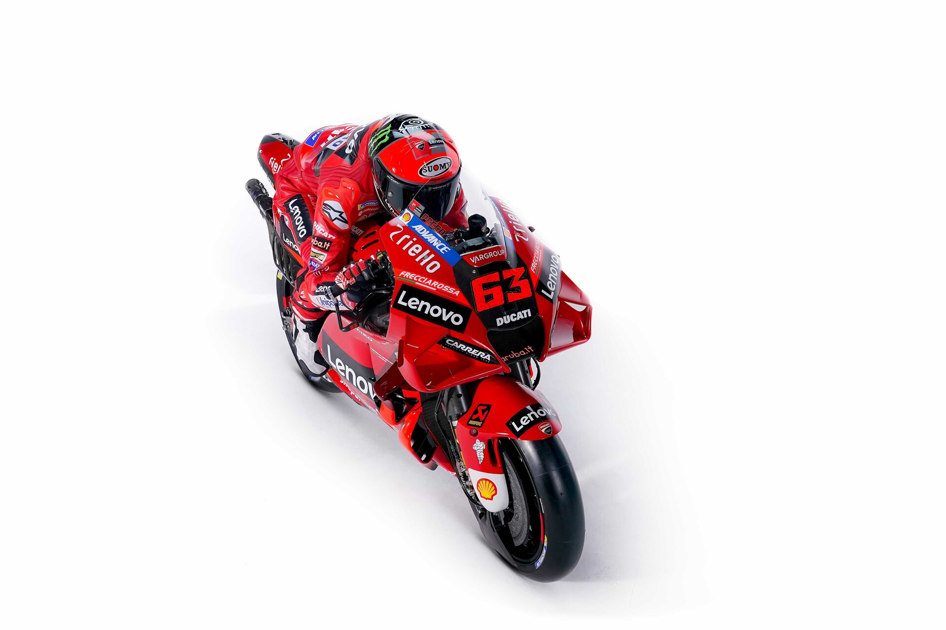 MotoGP, Ducati svela il team Lenovo 2022