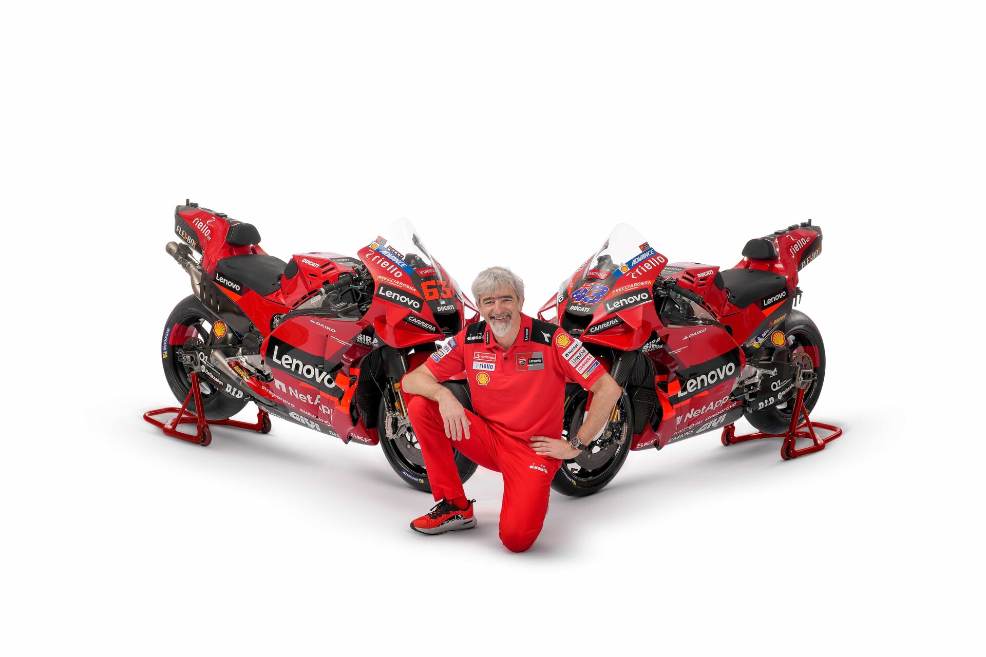 MotoGP, Ducati svela il team Lenovo 2022