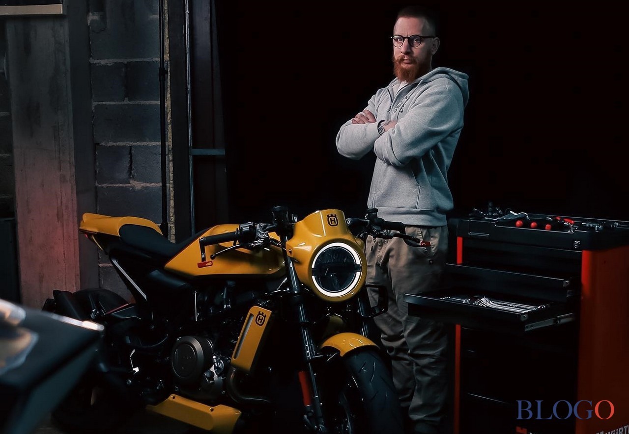 Husqvarna Vitpilen 701 "Yellow Arrow" by Gas&amp;Retro