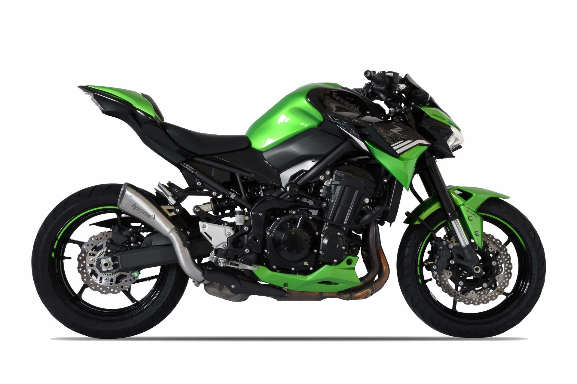 Kawasaki Z900: due nuovi scarichi da HP Corse