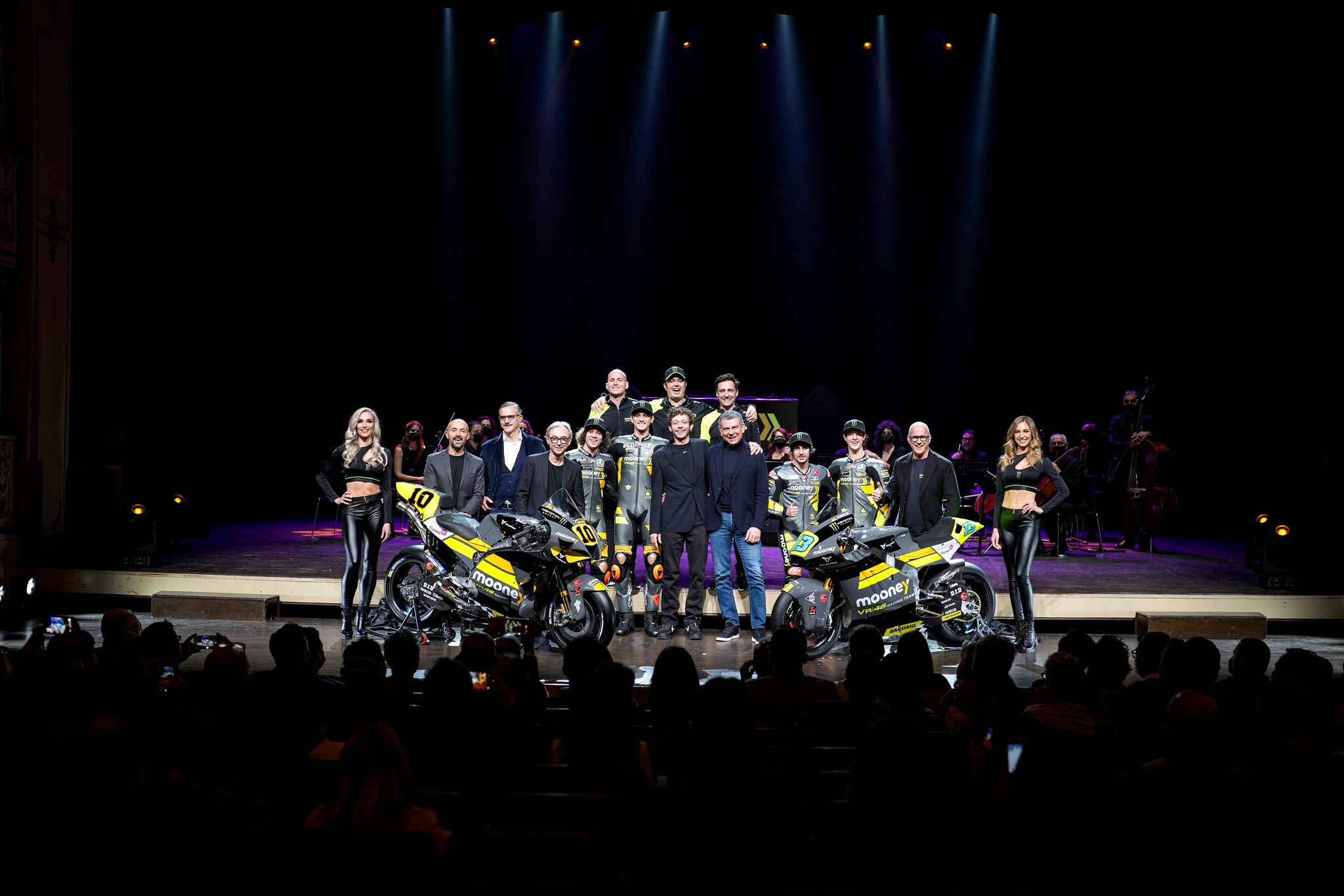MotoGP, svelato il nuovo Mooney VR46 Racing Team