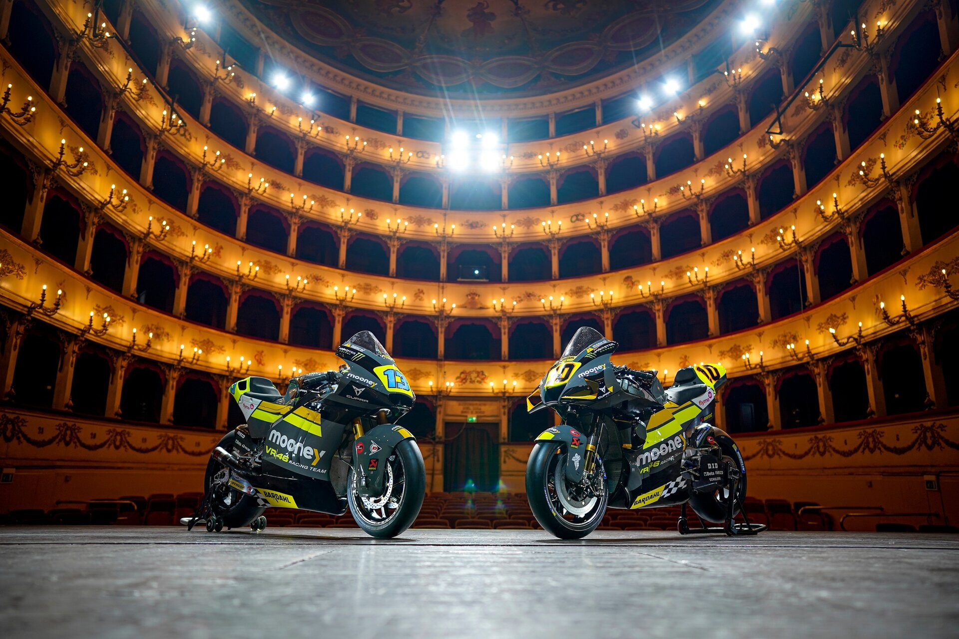 MotoGP, svelato il nuovo Mooney VR46 Racing Team