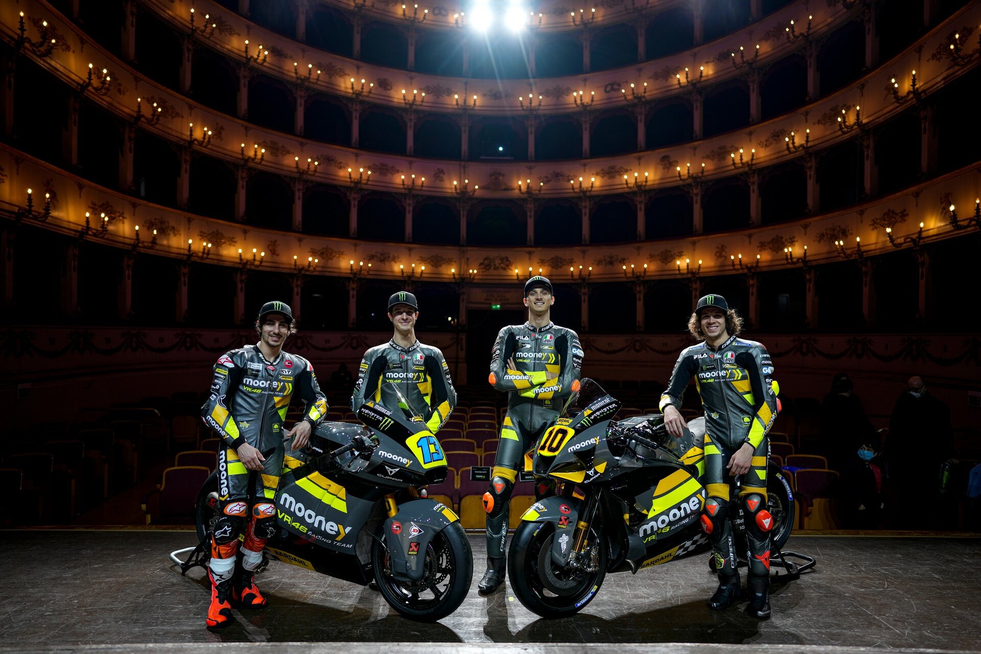 MotoGP, svelato il nuovo Mooney VR46 Racing Team