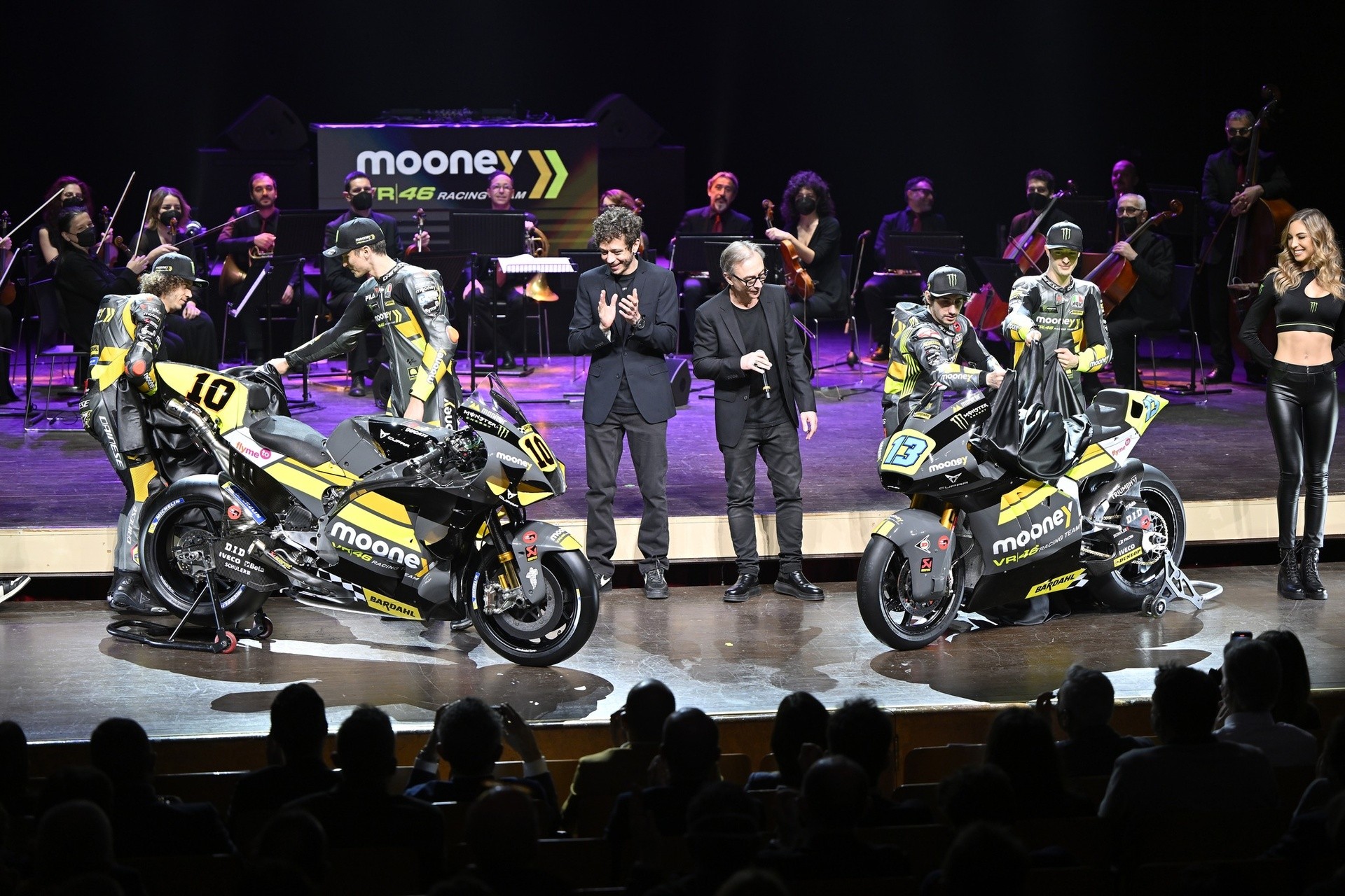 MotoGP, svelato il nuovo Mooney VR46 Racing Team