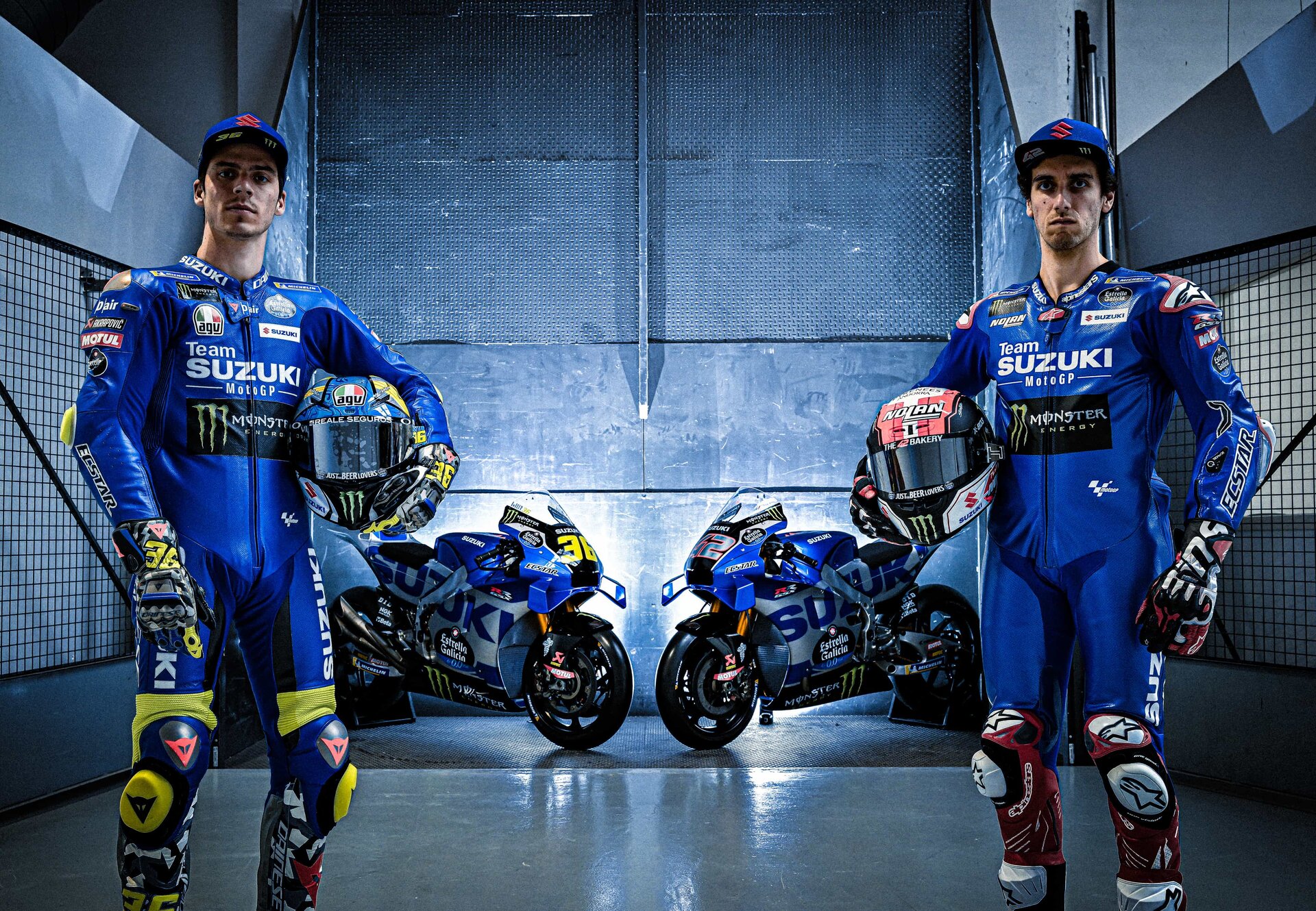 MotoGP, Suzuki svela il team Ecstar 2022: le foto