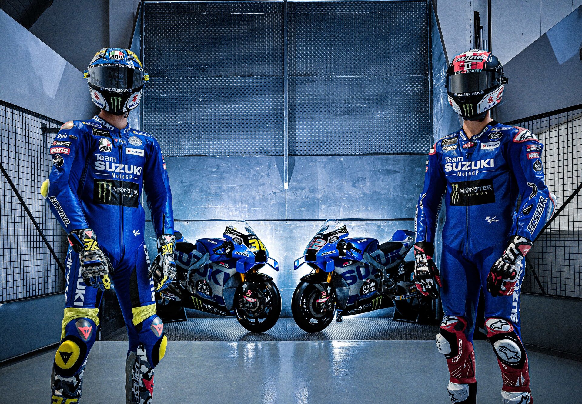 MotoGP, Suzuki svela il team Ecstar 2022: le foto