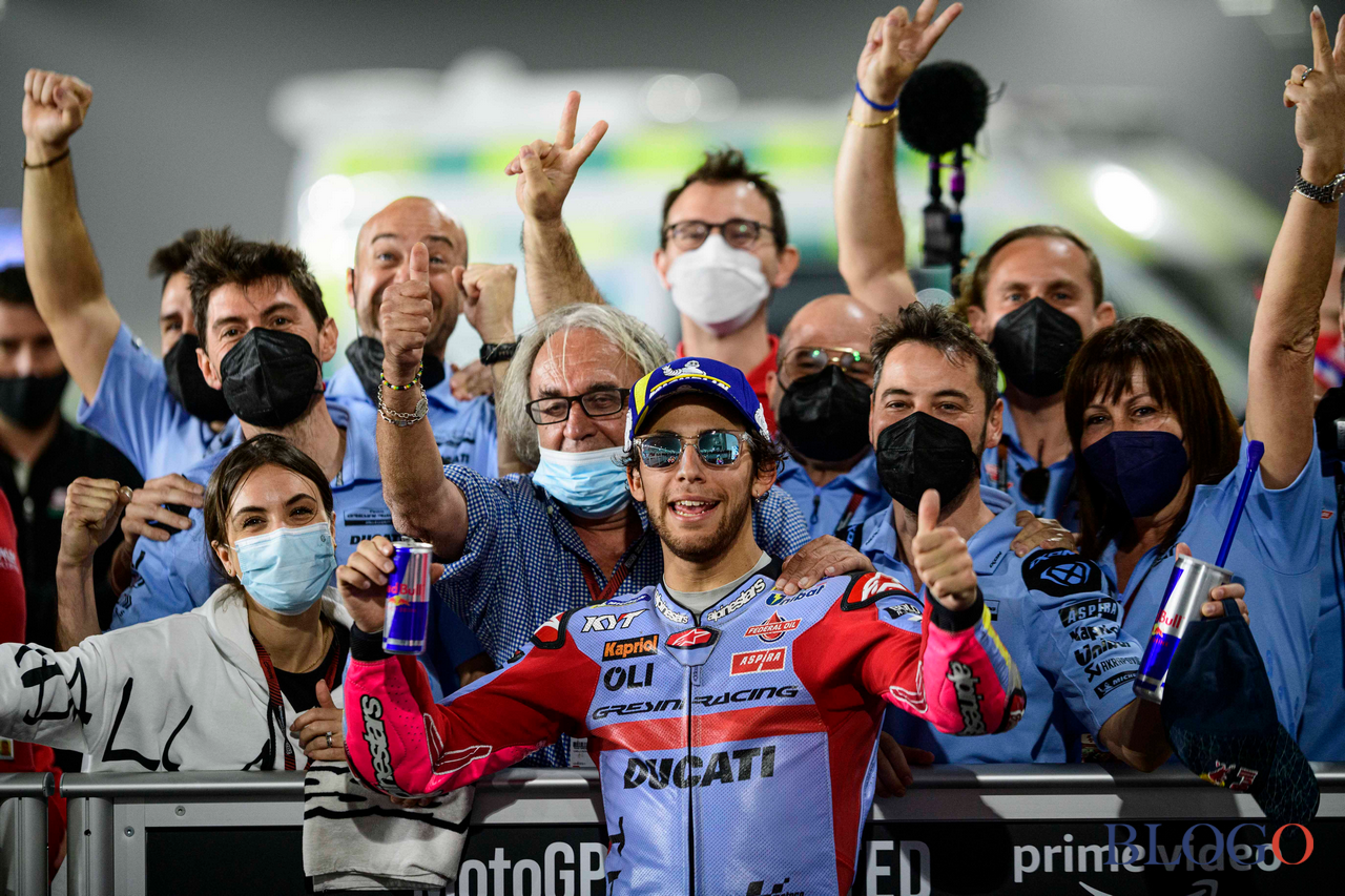 MotoGP Qatar 2022 | Enea Bastianini | Gresini Ducati