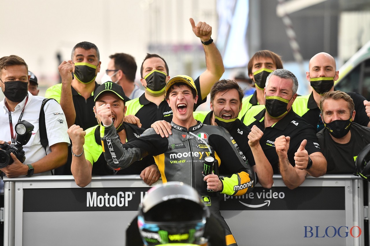 Moto2 Qatar 2022 | Celestino Vietti | Mooney VR46 Racing Team