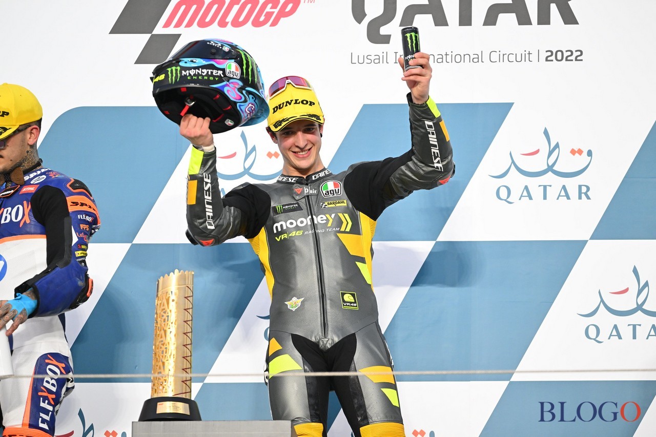 Moto2 Qatar 2022 | Celestino Vietti | Mooney VR46 Racing Team