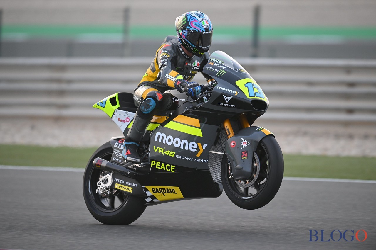 Moto2 Qatar 2022 | Celestino Vietti | Mooney VR46 Racing Team