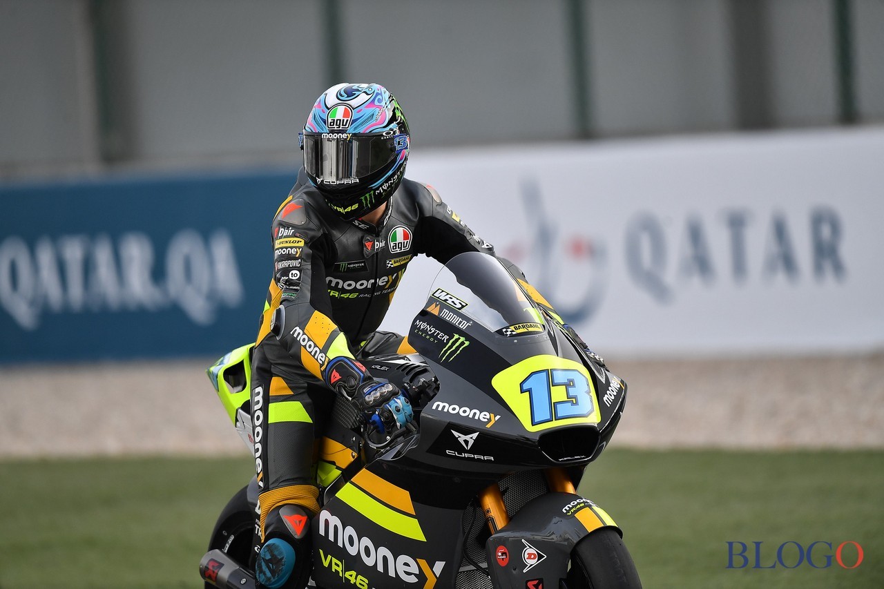 Moto2 Qatar 2022 | Celestino Vietti | Mooney VR46 Racing Team