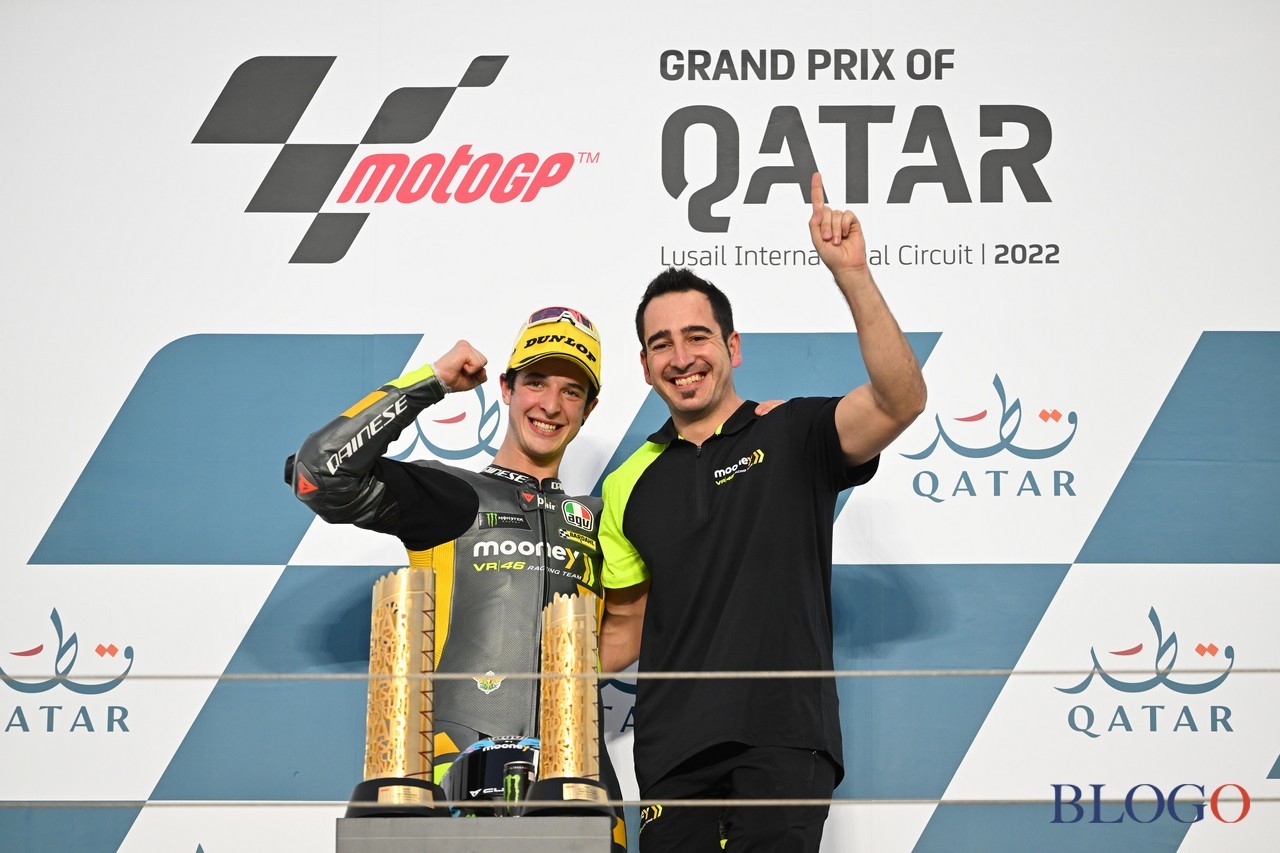 Moto2 Qatar 2022 | Celestino Vietti | Mooney VR46 Racing Team