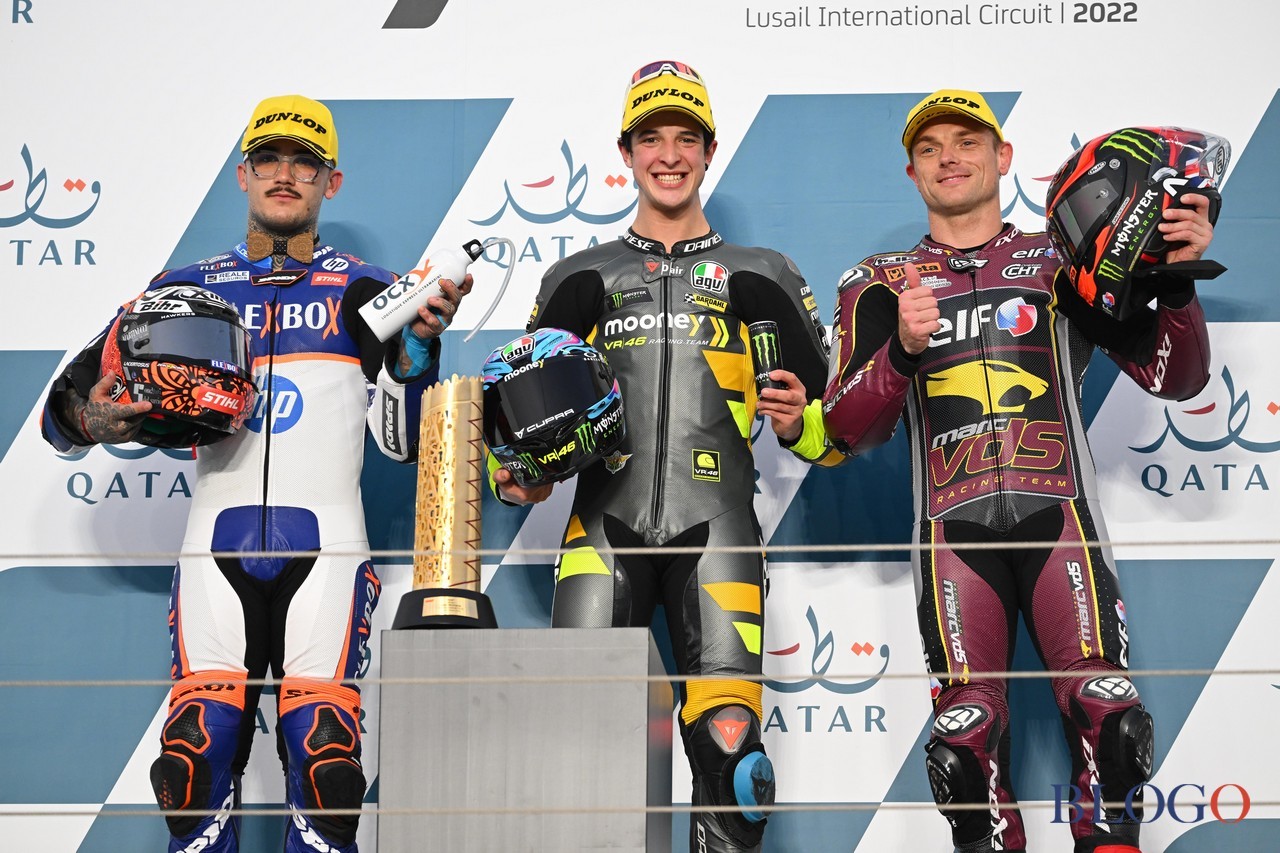 Moto2 Qatar 2022 | Celestino Vietti | Mooney VR46 Racing Team