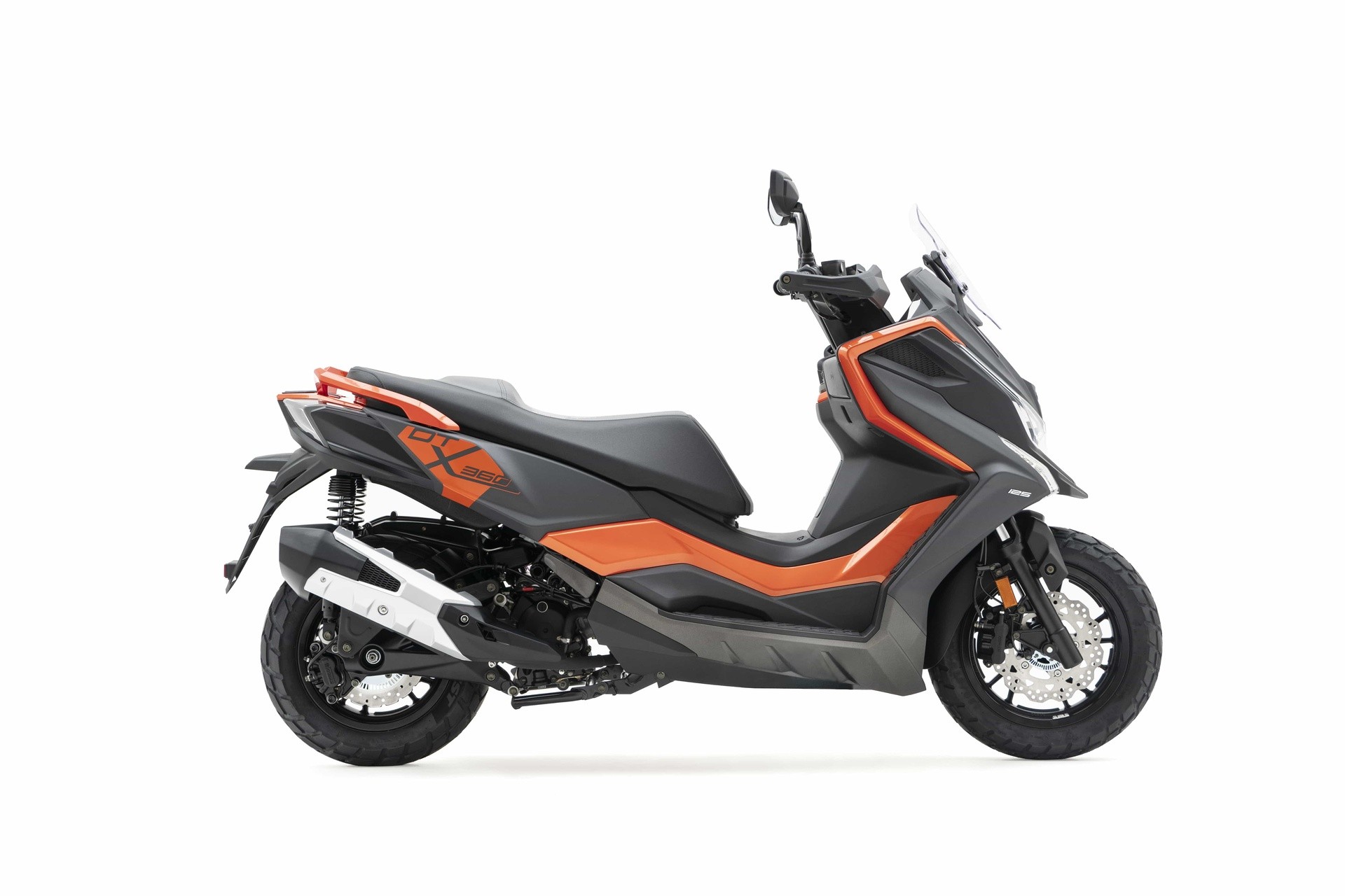Kymco DTX360: arrivano le versioni 125 e 300
