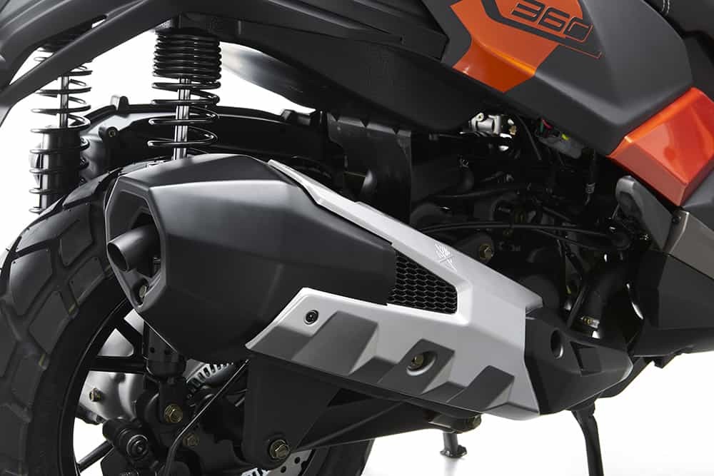 Kymco DTX360: arrivano le versioni 125 e 300