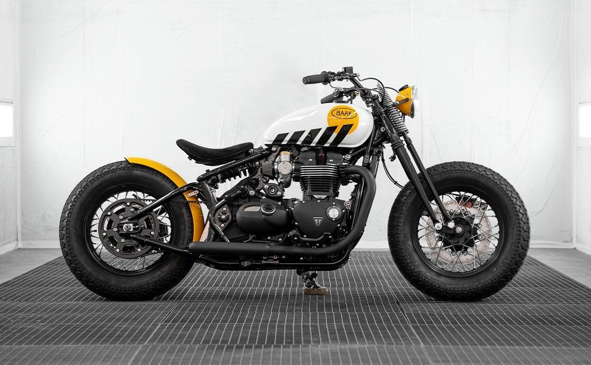 Triumph Bobber 1200 "Sacramento" by Baak Motocyclettes
