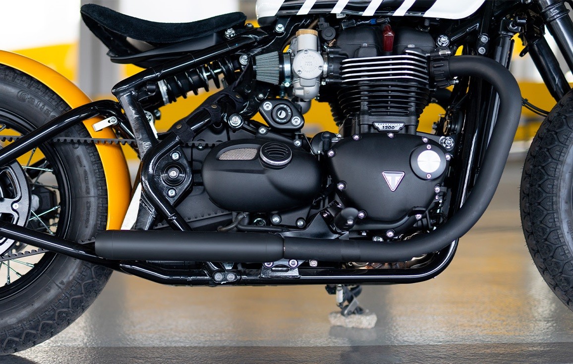 Triumph Bobber 1200 "Sacramento" by Baak Motocyclettes