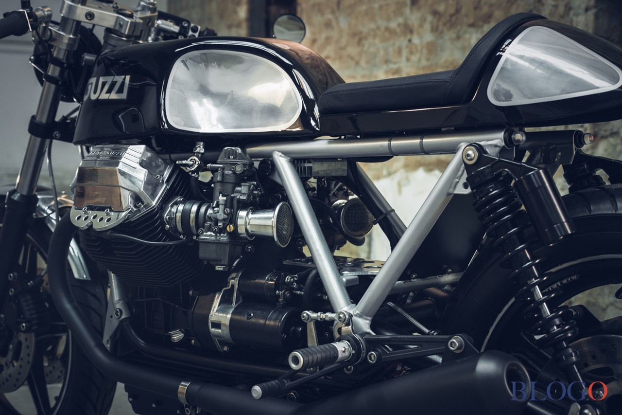 Moto Guzzi Le Mans 1000 "Aquila Nera" | Side Rock Cycles