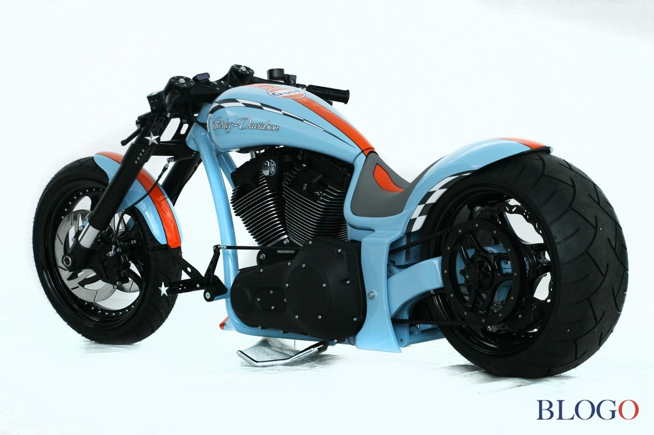 Harley-Davidson "Gulf Edition" | Thunderbike