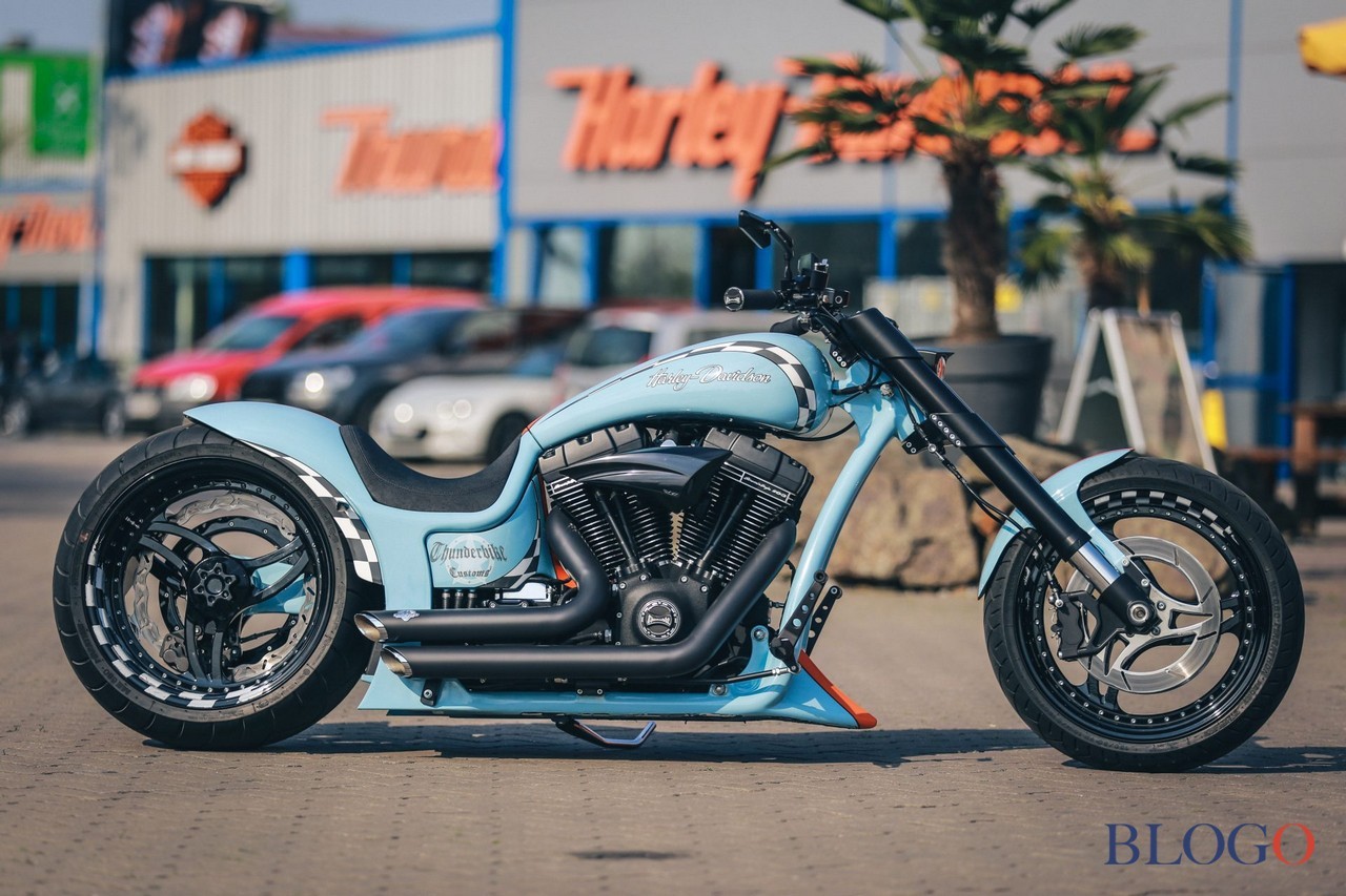 Harley-Davidson "Gulf Edition" | Thunderbike