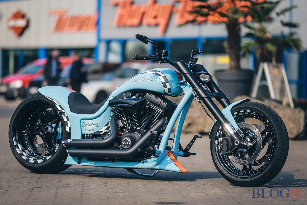 Harley-Davidson "Gulf Edition" | Thunderbike