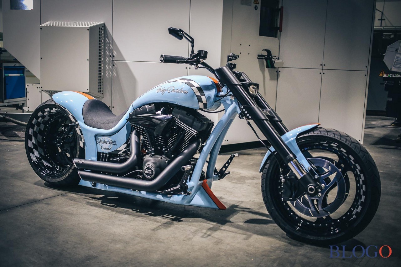 Harley-Davidson "Gulf Edition" | Thunderbike