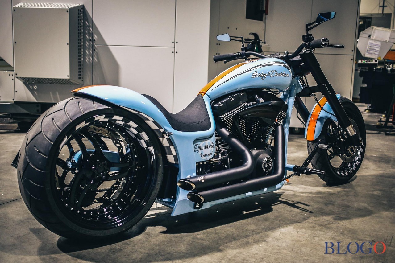 Harley-Davidson "Gulf Edition" | Thunderbike