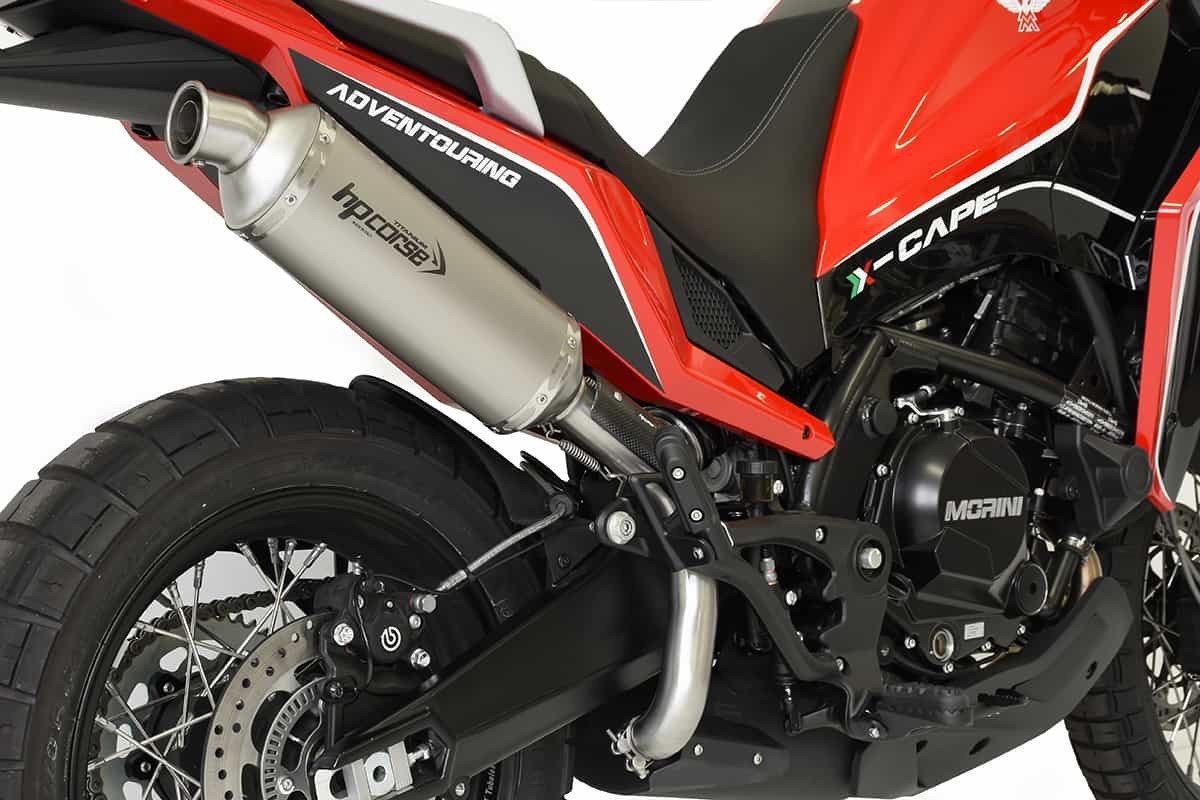 Moto Morini XCape, il nuovo scarico by HP Corse Motoblog