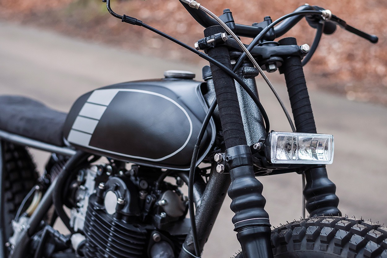 Yamaha SR500 "Squared" | Pancake Customs