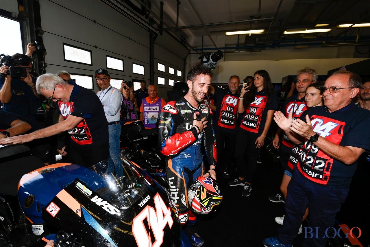 MotoGP Misano 2022 | Andrea Dovizioso | WithU Yamaha RNF