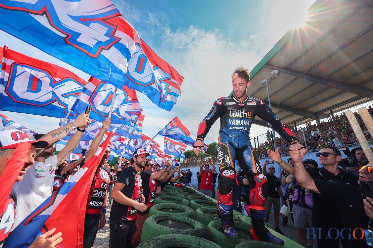 MotoGP Misano 2022 | Andrea Dovizioso | WithU Yamaha RNF