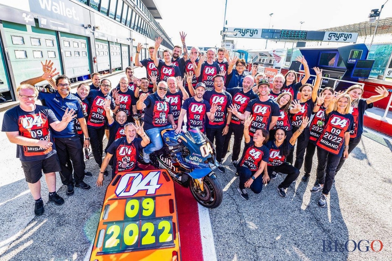 MotoGP Misano 2022 | Andrea Dovizioso | WithU Yamaha RNF
