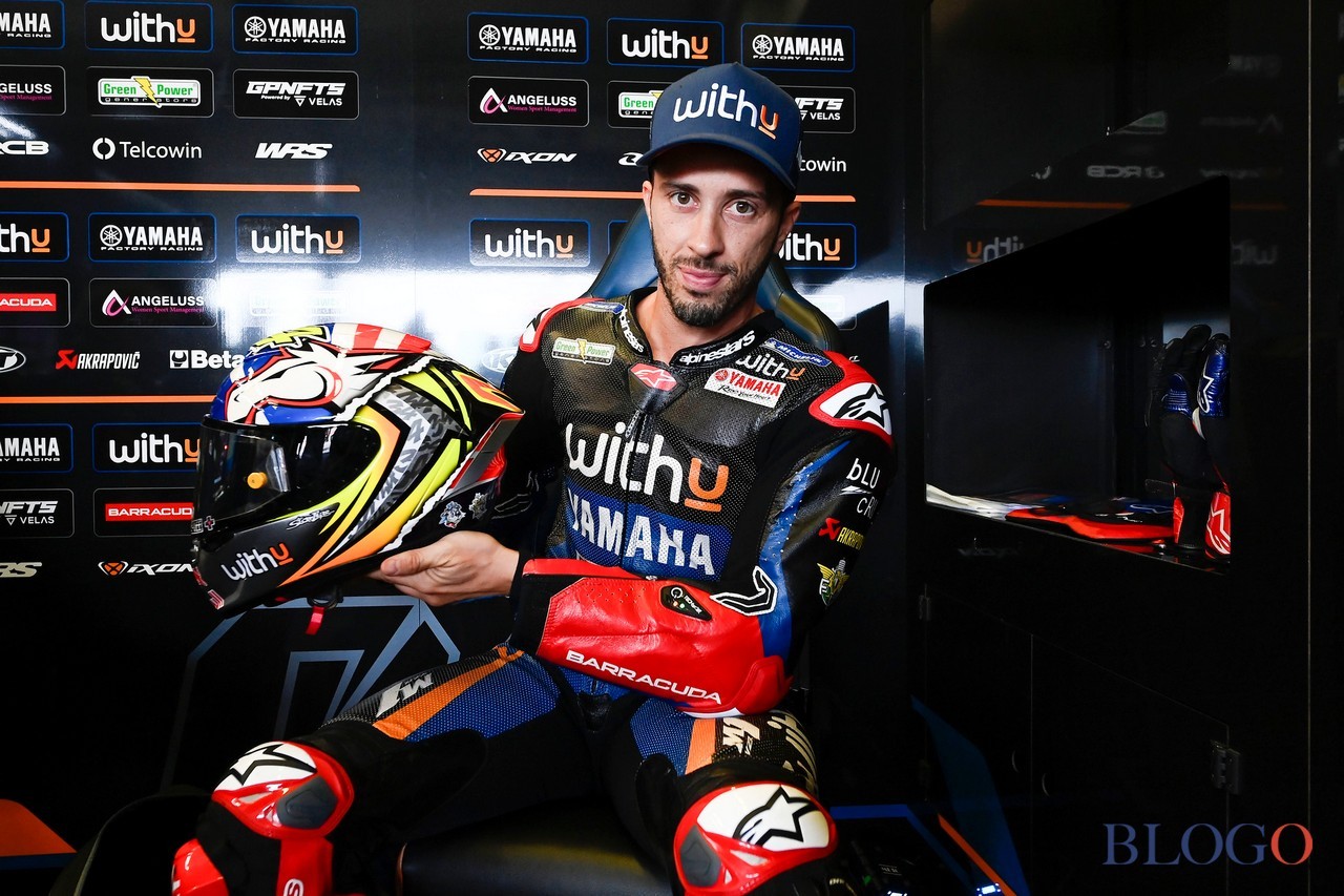 MotoGP Misano 2022 | Andrea Dovizioso | WithU Yamaha RNF