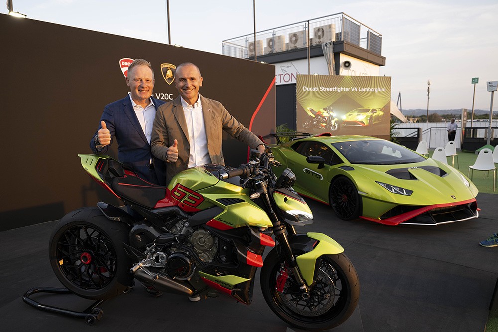 Ducati Streetfighter V4 Lamborghini: foto