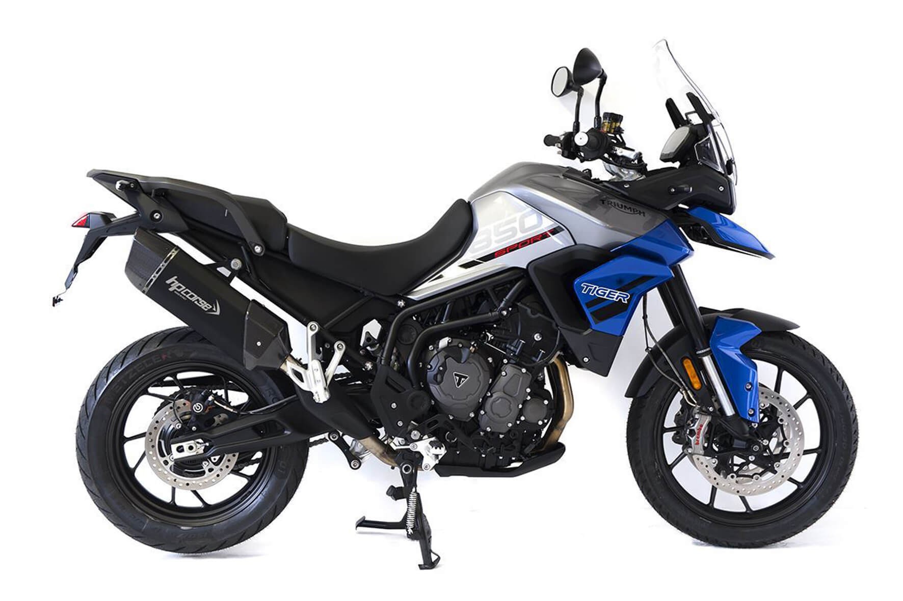 Triumph Tiger 900 e Tiger 850: i nuovi scarichi HP Corse