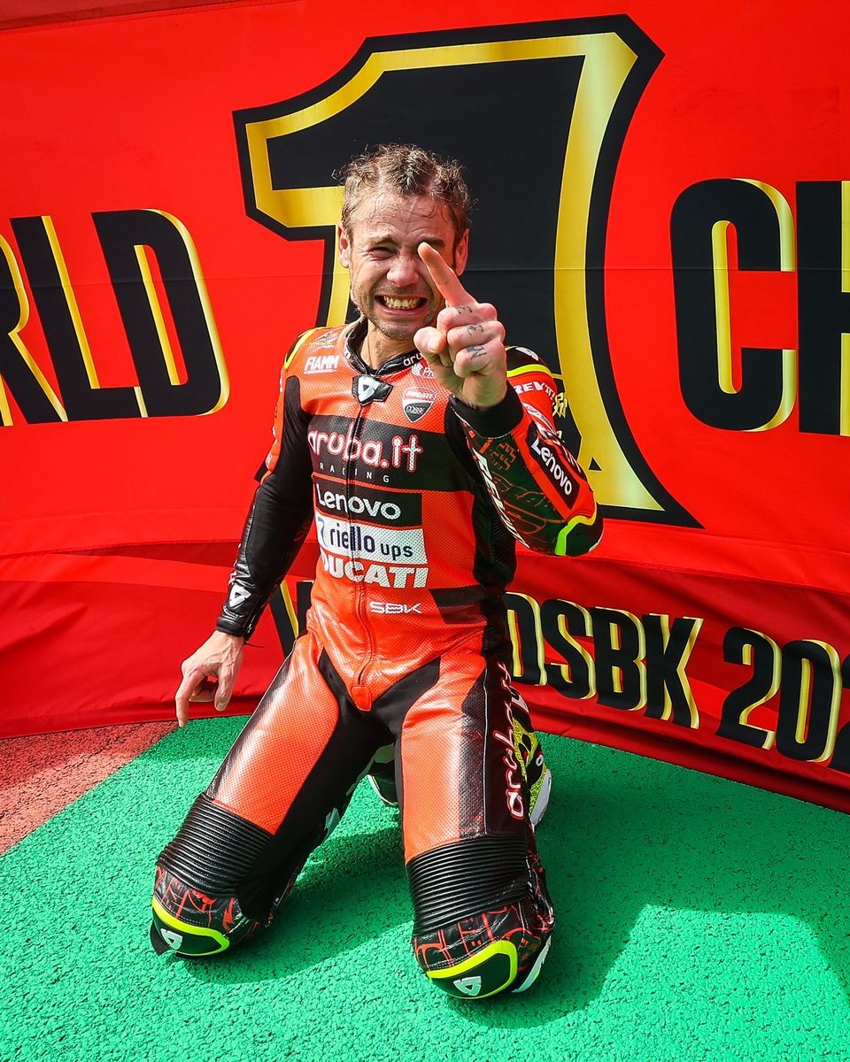 Alvaro Bautista è Campione del Mondo in Superbike 2022