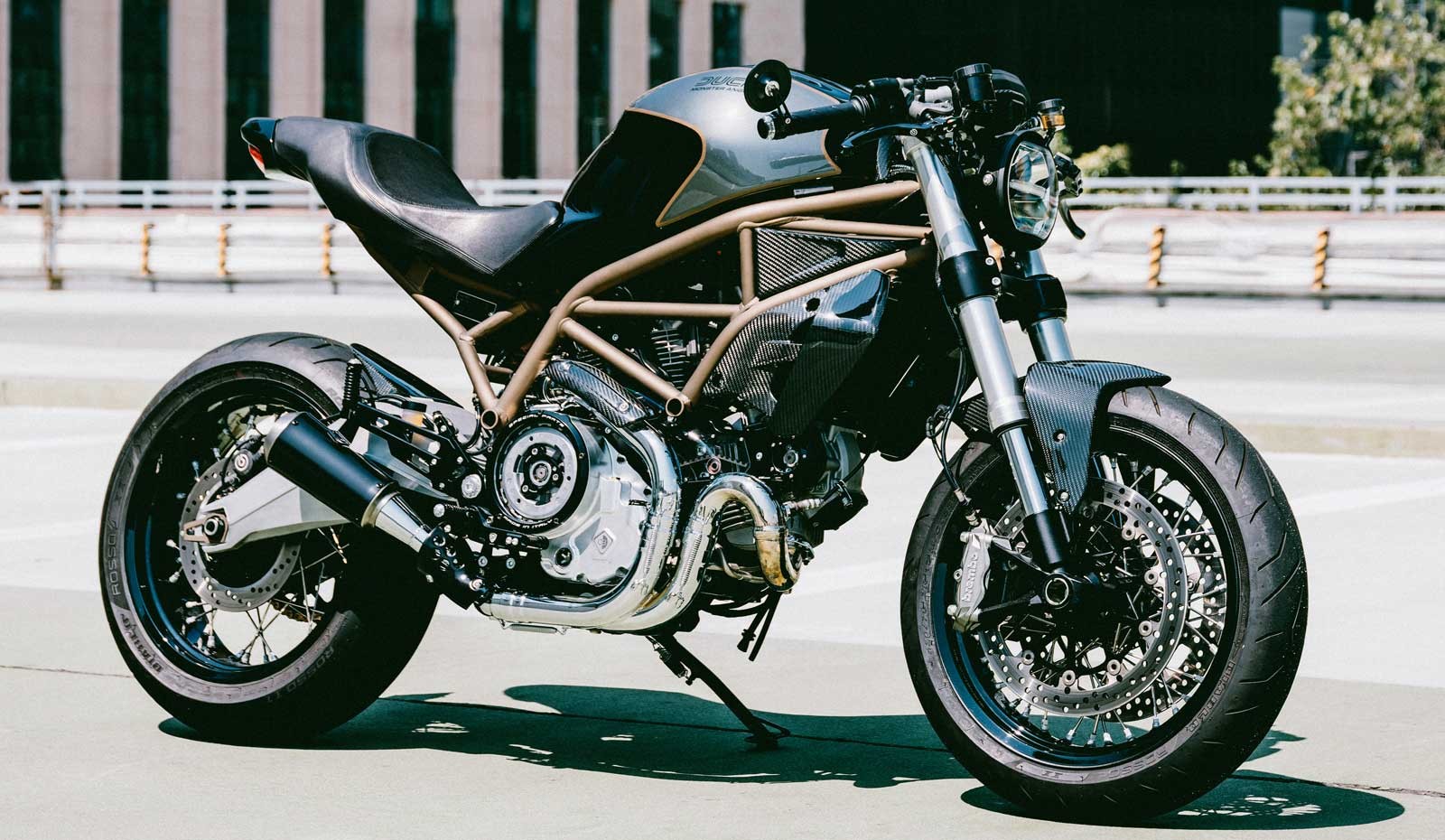 Ducati Monster 797 by Angry Lane