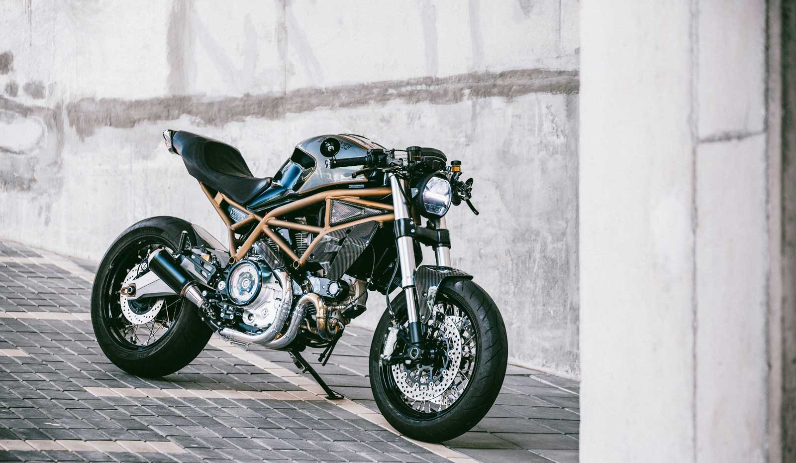 Ducati Monster 797 by Angry Lane